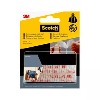 3M Dual Lock velcrobånd SJ3550 hvid 25 mm x 75 mm, 4 strimler 7100151768
