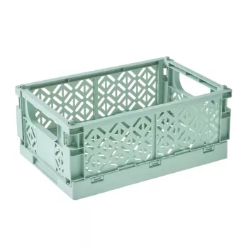 keeeper mini-foldeboks fritzi, størrelse M, Nordic Green, 3,4 liter, foldbar dekorationsboks, fødevaregodkendt, 1 stk 1023331500000