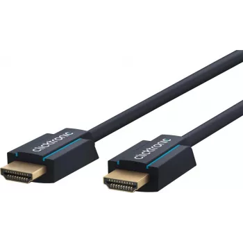 ClickTronic 70308 12.5m High Speed HDMI Cable with Ethernet - Blue
