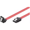 Wentronic 93116 SATA III-kabel 0,5m rød, 6Gbps med låseklips
