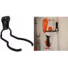Bradas tungtduty U-formet værktøjsholder, stålplade 85 x 60 mm, 3 monteringshuller 5 mm, 1 stk. (DIY-HG2150)