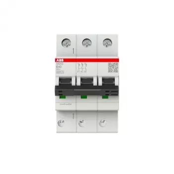 ABB SX203-B40 3-polet automatsikring, type B, 40 A, 400 V AC, 6 kA