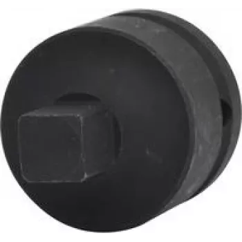 KS TOOLS 3/4 inch bøsning x 1/2 inch stik impact-topadapter, CrMo-stål, fosfateret, 45 mm, DIN 3121 / ISO 1174 (515.1372)