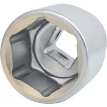 KS TOOLS 911.1050 CLASSIC 1 tomme drev sekskant-topnøgle, 50mm, kort, chrom-vanadium