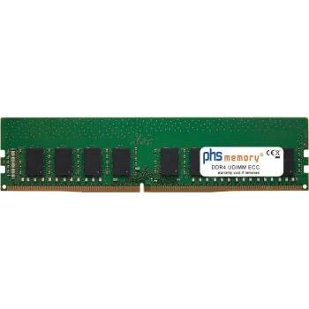 PHS-memory 8GB DDR4 ECC UDIMM 2133MHz arbejdshukommelse til Synology RackStation RS3618xs SP266798