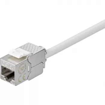 Renkforce RF-4531196 RJ45-kobling Cat.6a skærmet sølv