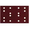 Metabo Hook-and-Loop Sanding Sheets 80 x 133 mm, P120 Grit, 16-Hole Dust Extraction, 50-Pack (SRA) 635194000
