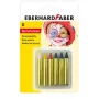 FABER-CASTELL EBERHARD FABER sminkestifter, korte, 6 farver, høj intensitet, dermatologisk testet, 1 sæt (579106)
