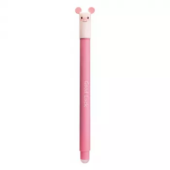 Faber-Castell Eberhard Faber Animal Erase it! gelpen gris blå 0,7 mm radérbar genopfyldelig 582106