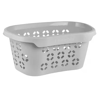 keeeper anton vasketøjskurv, 30,5 L, Nordic Grey, ergonomisk, ventileret, 575 mm bredde 1009313000000
