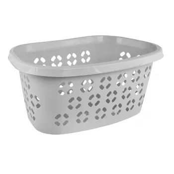keeeper anton vasketøjskurv, 30,5 L, Nordic Grey, ergonomisk, ventileret, 575 mm bredde 1009313000000