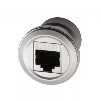 EXSYS EX-49196 metal RJ45 indbygningsadapter, hun til hun