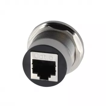 EXSYS EX-49196 metal RJ45 indbygningsadapter, hun til hun