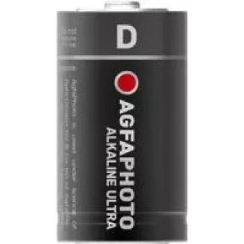 AgfaPhoto Ultra LR20 Mono (D) alkaline-batteri 1,5 V 2-pak 110-821860