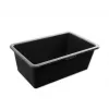 Bradas KTKP60 PVC mørtelbalje 60L sort med profilerede kanter