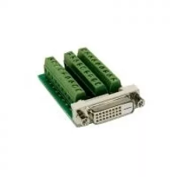 EXSYS EX-49050 DVI-I til VGA adapter, grøn/sølv