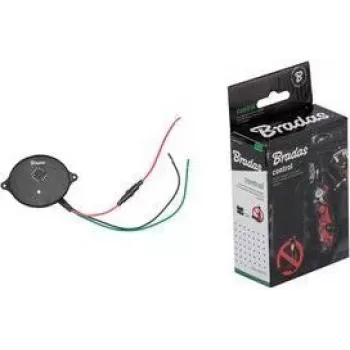 Bradas CTRL-AN201B Ultrasonic Rodent and Marten Repeller for 12V Vehicle Battery, Black