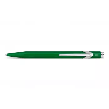 Caran d'Ache 849 Classic Line kuglepen, grøn, blåt blæk, medium 849.210