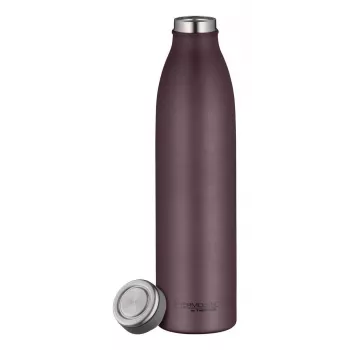 THERMOS TC Bottle termoflaske 0,75 L, dobbeltvægget rustfrit stål, vakuumisoleret, BPA-fri, bordeauxfarvet mat 4067.301.075