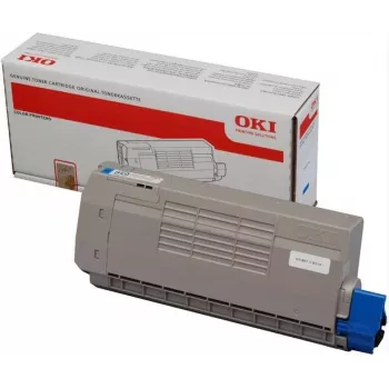 OKI 43866107 Original Cyan Toner Cartridge, 10.000 sider, til C5850/C5950/MC560 serie