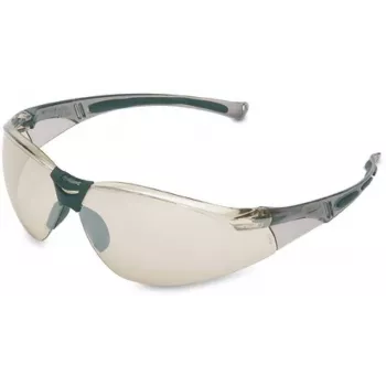 Honeywell Safety 1015350 Spectacles with Silver Mirror Lens, Side and Top Shields, Anti-Scratch, UV Protection, EN 166