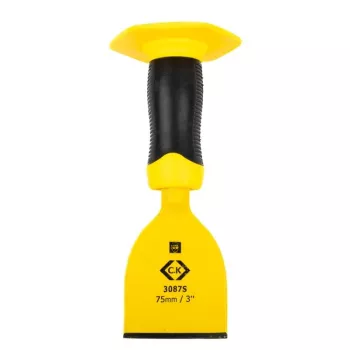 C.K Tools T3087S 3 fladmejsel 75 mm bladbredde, 220 mm længde, sekskantskaft