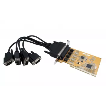 EXSYS 4-Port RS-232 PCI Serial Card with FTDI Chipset (EX-41084)