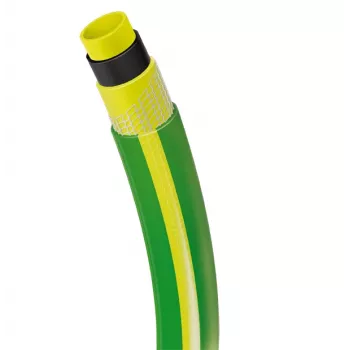 Bradas REFLEX haveslange, 1/2 tomme, 50 m, 5-lags med polyester-TRICOT-forstærkning, grøn/gul WFR1/250