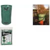 Bradas PICK-UP foldbar havepose 270L grøn rivestærk vandafvisende TQ-B270