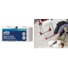 TORK universal tørrerulle, 2-lags, hvid, 170 m – ekstra stærk, høj absorption af olie, vand, fedt og smøremidler – 1 rulle (130062)