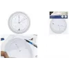 KANGARO K-4120100 kursuslineal, 126 mm, transparent, 360°-inddeling, 2 drejelige skiver