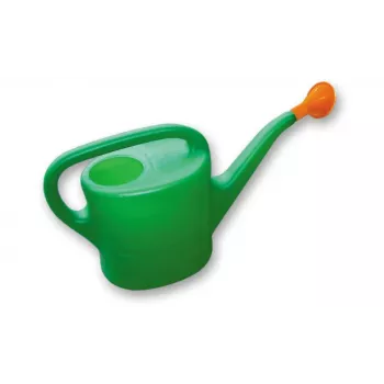 Bradas vandkande 5 liter grøn/orange robust PVC med ergonomisk greb og lang tud KTK05