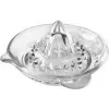 Metaltex 242080000 glas-citruspresse, transparent, 130 mm diameter, manuel, med sidehåndtag og tud