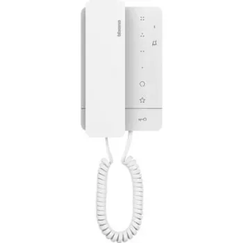 Legrand BTicino 344292 Classe 100 A16M audio-indendørsstation med håndsæt til 2-tråds bussystem, hvid