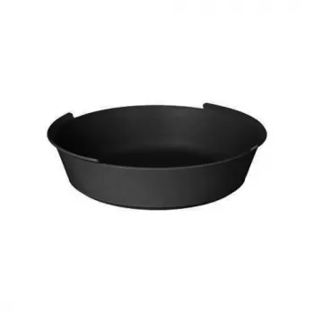 PAPSTAR Circulware genbrugsskål, rund, 800 ml, sort, polypropylen med 30% mineralske fyldstoffer, 1 stk. (97018)