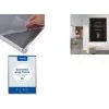 EUROPEL Economy A3 Silver Anodized Aluminum Snap Frame, 25 mm Rounded Profile, Anti-Reflective PVC, Wall Mount 355093