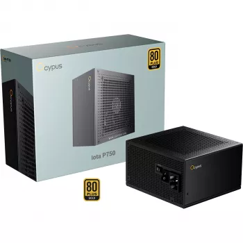 OCYPUS Iota P750 750W 80 PLUS Gold fuldmodulær ATX 3.0 strømforsyning - sort