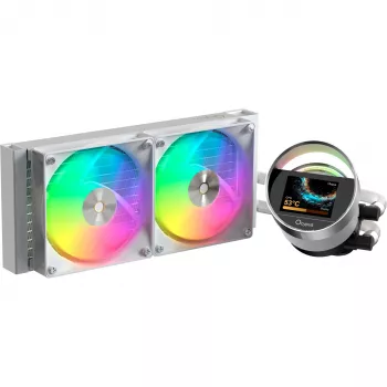 Ocypus Sigma L24 ARGB hvid 240mm væskekøler til CPU