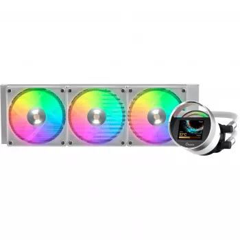 Ocypus Sigma L36 ARGB hvid 360mm væskekøler til CPU