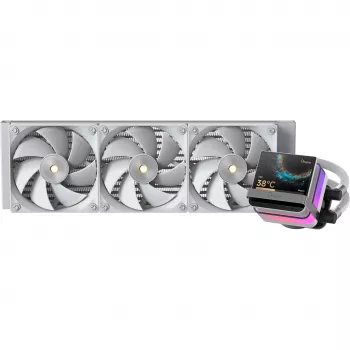 Ocypus Sigma L36 PRO hvid 360mm ARGB AIO væskekøler til CPU