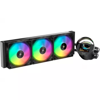 Ocypus Sigma L36 ARGB sort 360mm AIO væskekøler til CPU