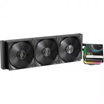 Ocypus Sigma L36 PRO AIO væskekølet CPU-køler 360mm ARGB sort