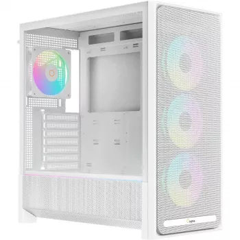 Ocypus Delta C70 ARGB hvidt panorama-glas mid-tower PC-kabinet