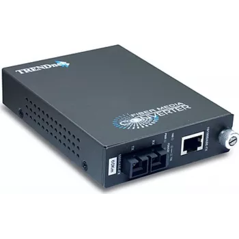 TRENDnet TFC-110S60 100 Mbps single-mode fibermediekonverter (SC, 60 km)