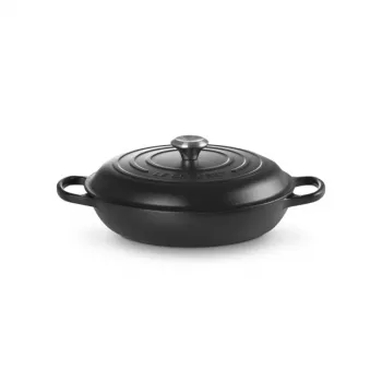 LE CREUSET støbejernspande 30cm 3,5L matsort
