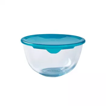 PYREX glas røreskål med låg 2,3L Ø21cm