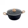PYREX Cook & Care gryde med låg 24 cm 4,1 L rustfrit stål