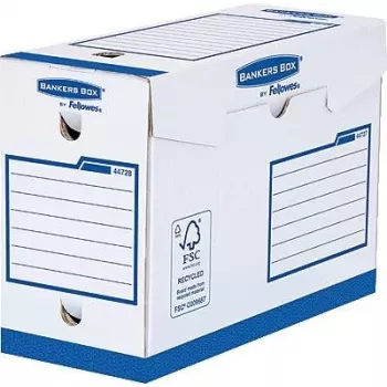 Fellowes 4472802 arkivboks blå/hvid