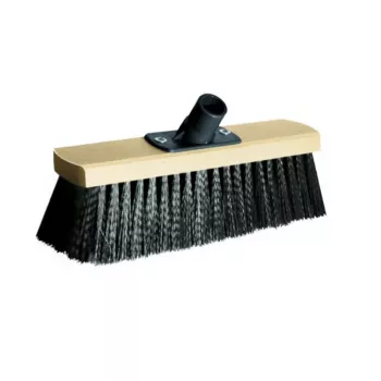 YORK stor gulvbørste, 30 cm til Kärcher SC serie damprensere, lamelleknik, fleksibelt led, sort