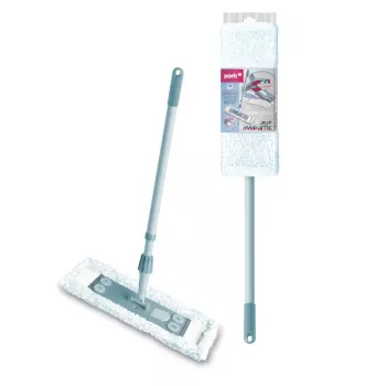 YORK mopp 47x17 cm med teleskopskaft 70-145 cm, magnetisk